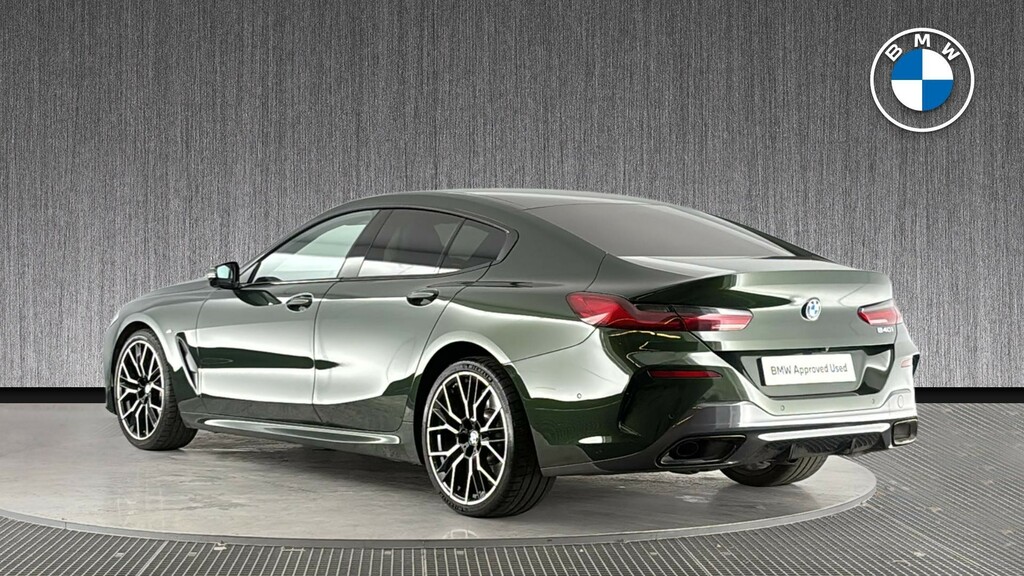 BMW 8 Series 3.0 840I M Sport Steptronic Euro 6 Ss Green #2