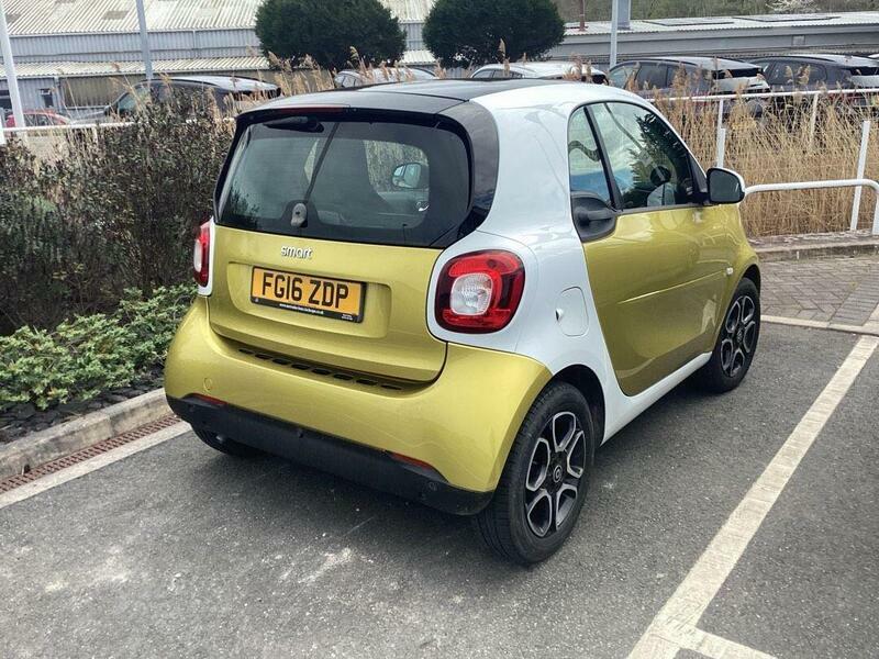 Smart Fortwo 1.0 Prime Premium Twinamic Euro 6 Ss Yellow #3
