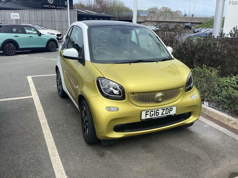 Smart Fortwo 1.0 Prime Premium Twinamic Euro 6 Ss Yellow