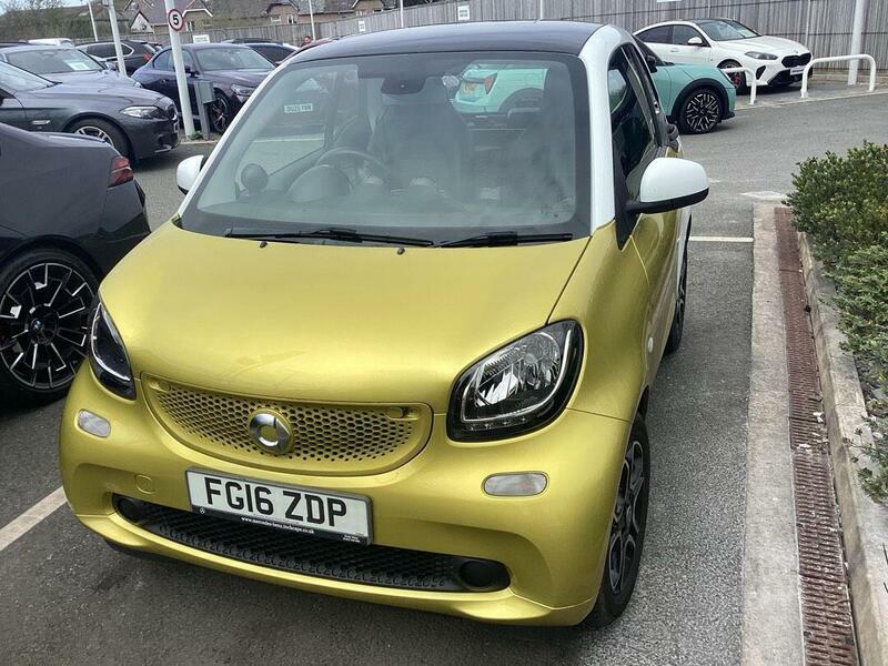 Smart Fortwo 1.0 Prime Premium Twinamic Euro 6 Ss Yellow #2