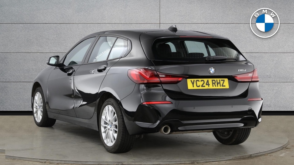 BMW 1 Series 1.5 116D Se Lcp Dct Euro 6 Ss Black #2