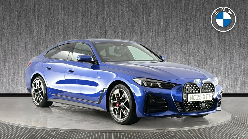 BMW 4 Series Gran Coupe 2.0 420I M Sport Euro 6 Ss Blue