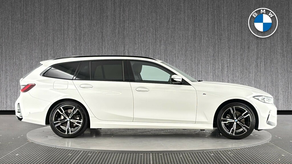 BMW 3 Series 2.0 320I M Sport Touring Euro 6 Ss White #3