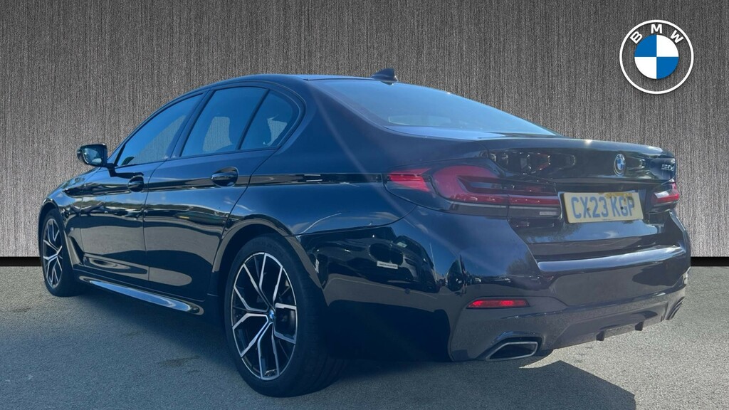 BMW 5 Series 2.0 520D Mht M Sport Steptronic Euro 6 Ss Black #2