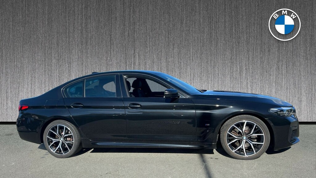 BMW 5 Series 2.0 520D Mht M Sport Steptronic Euro 6 Ss Black #3