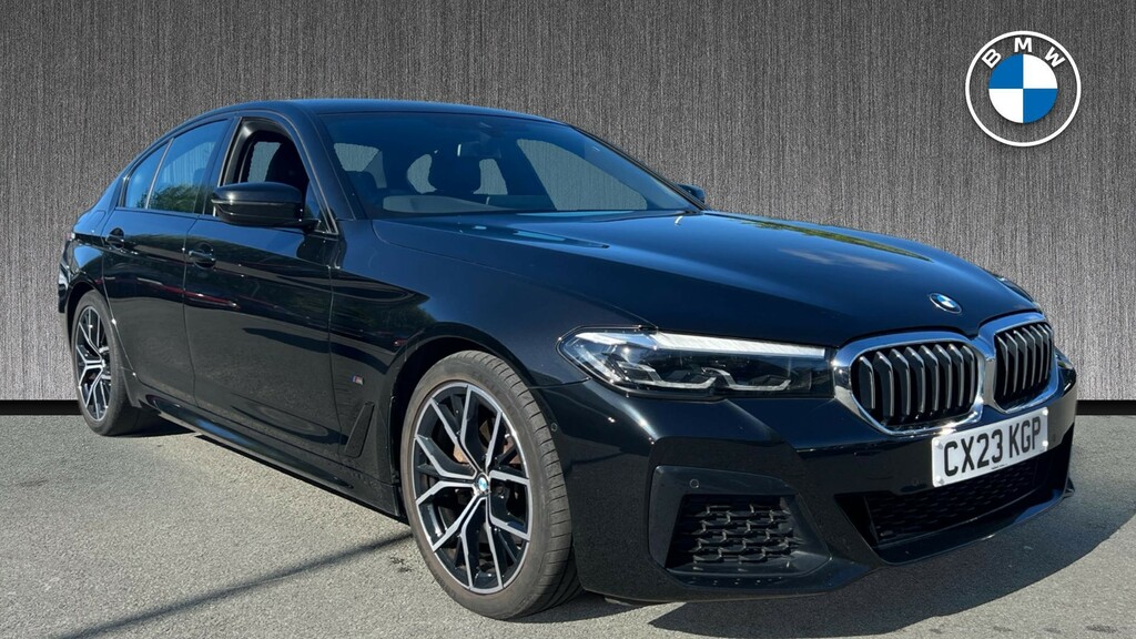 BMW 5 Series 2.0 520D Mht M Sport Steptronic Euro 6 Ss Black