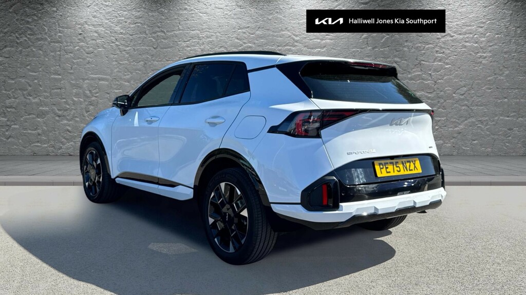 Kia Sportage 1.6 H T-gdi Gt-line Euro 6 Ss White #2
