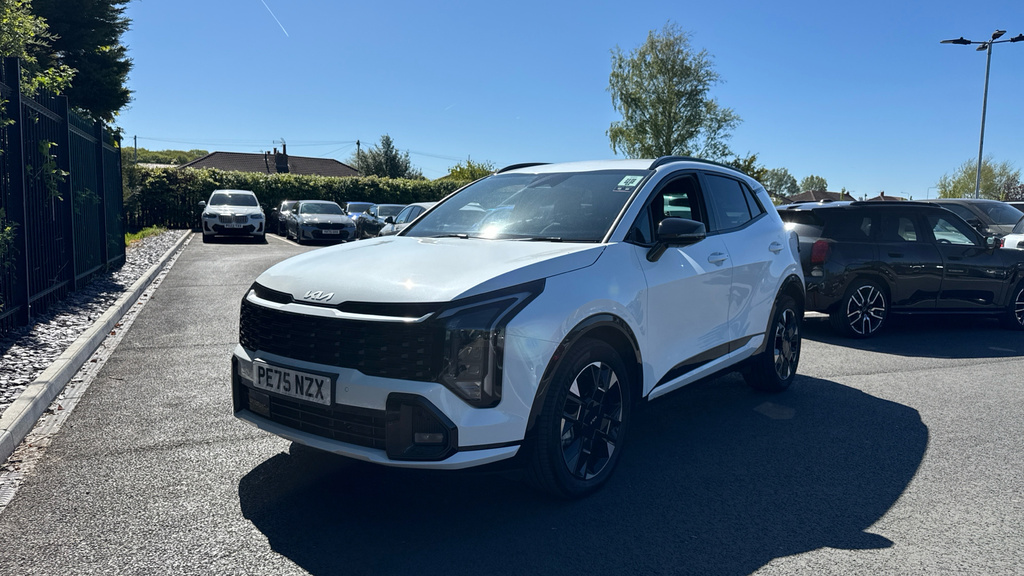 Kia Sportage 1.6 H T-gdi Gt-line Euro 6 Ss White #6