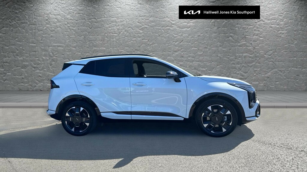 Kia Sportage 1.6 H T-gdi Gt-line Euro 6 Ss White #3