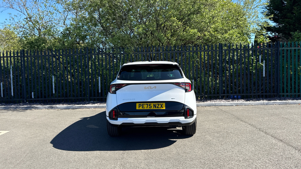 Kia Sportage 1.6 H T-gdi Gt-line Euro 6 Ss White #4