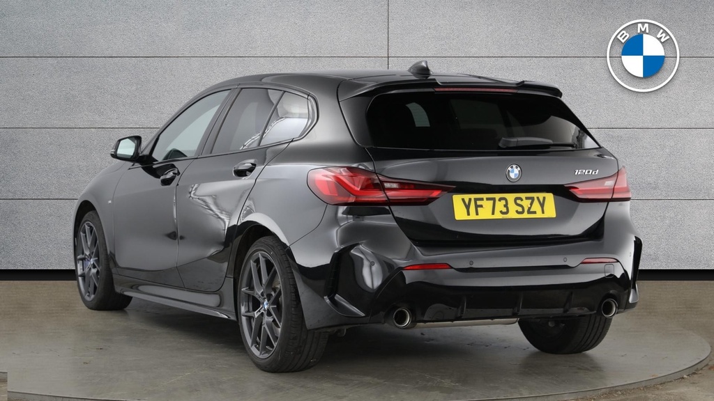 BMW 1 Series 2.0 120D M Sport Lcp Euro 6 Ss Black #2
