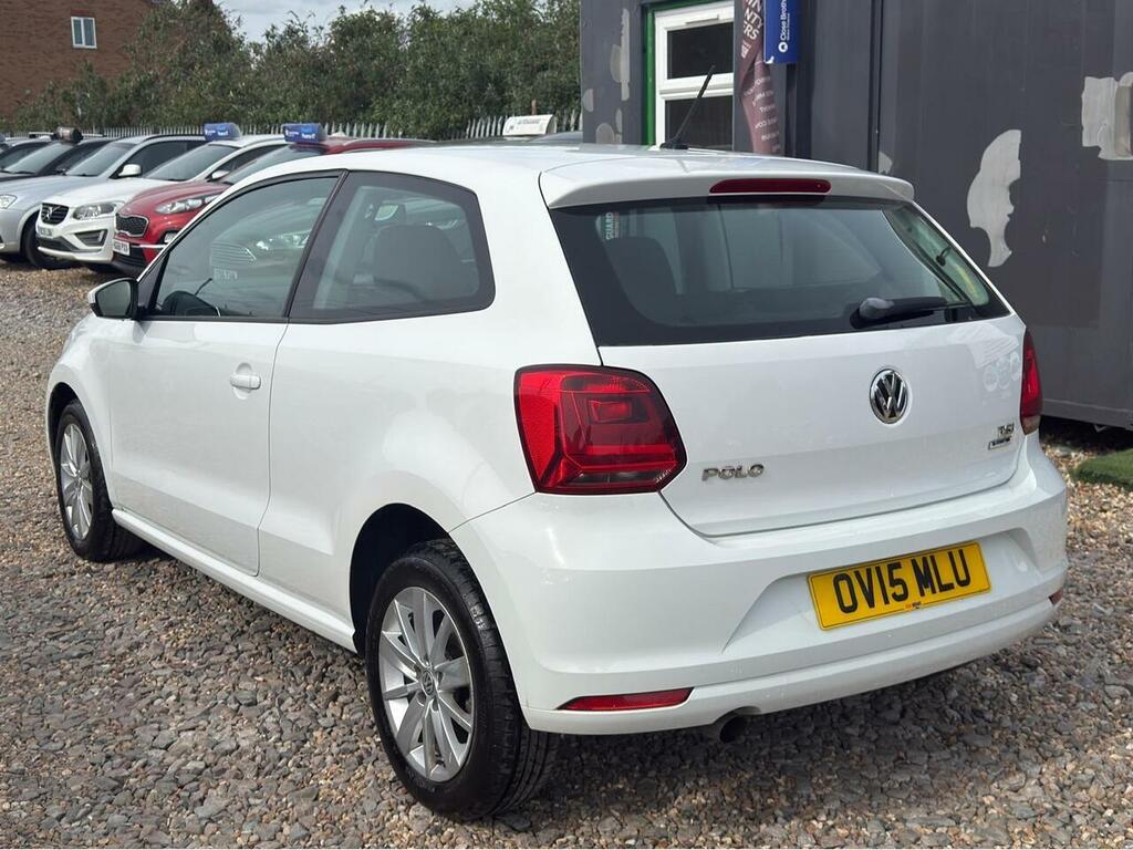 Volkswagen Polo 1.2 Tsi Bluemotion Tech Se Euro 6 Ss OV15MLU White #4