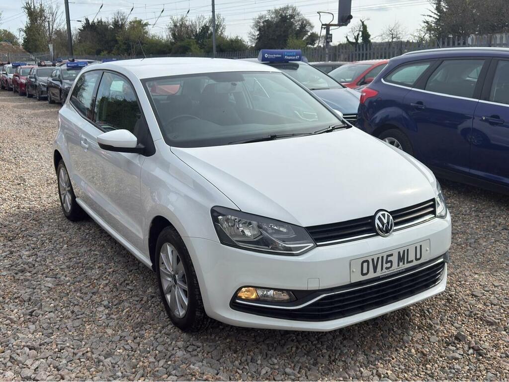 Volkswagen Polo 1.2 Tsi Bluemotion Tech Se Euro 6 Ss OV15MLU White #3