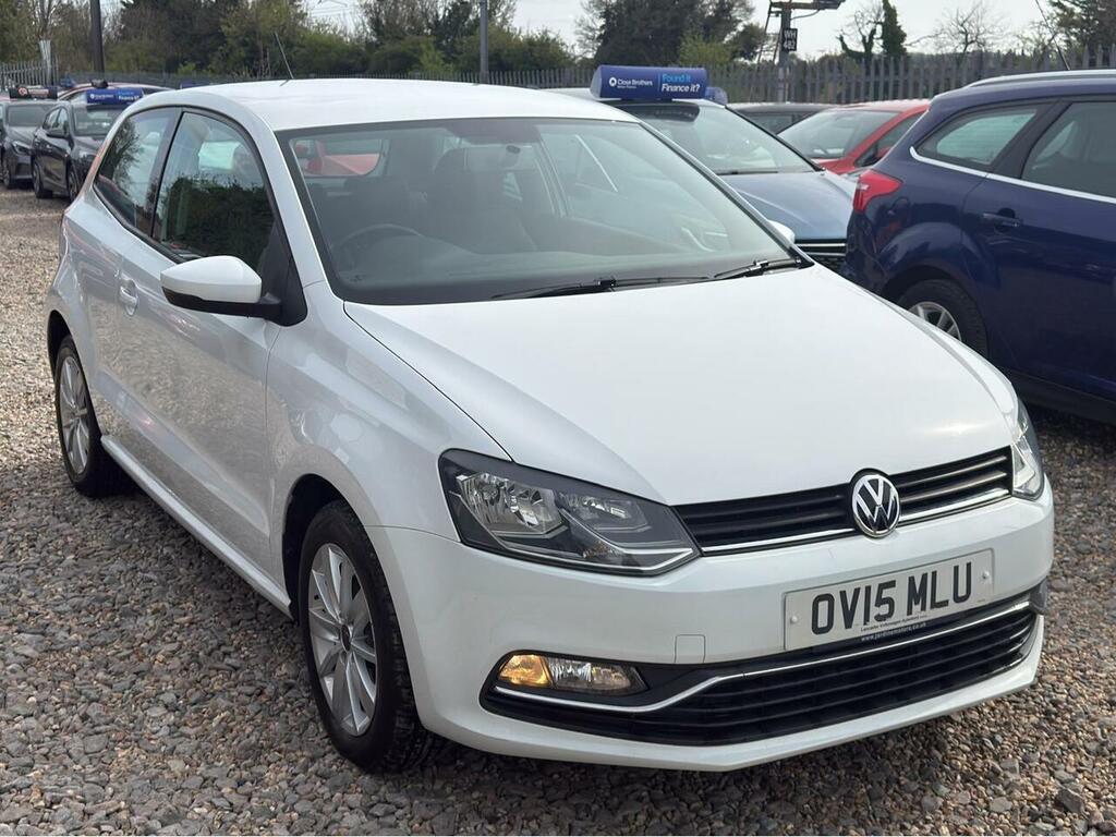 Volkswagen Polo 1.2 Tsi Bluemotion Tech Se Euro 6 Ss OV15MLU White #6
