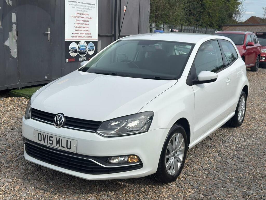 Volkswagen Polo 1.2 Tsi Bluemotion Tech Se Euro 6 Ss OV15MLU White #2