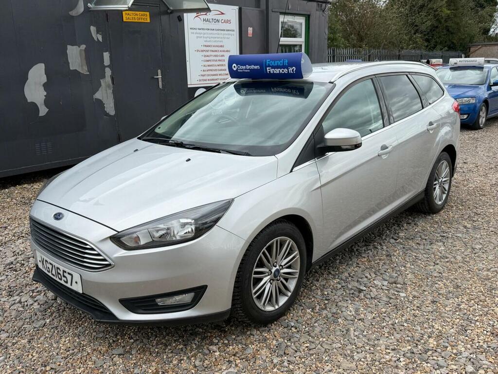 Ford Focus 1.5 Tdci Zetec Edition Euro 6 Ss KGZ1657 Silver #4