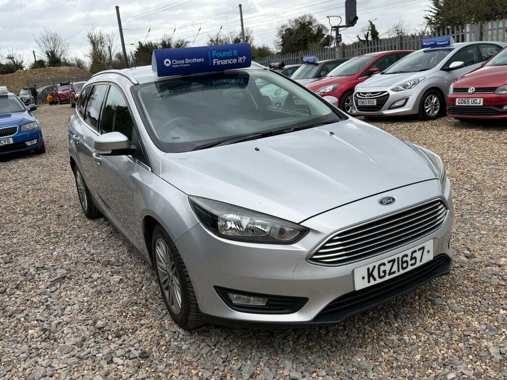Ford Focus 1.5 Tdci Zetec Edition Euro 6 Ss KGZ1657 Silver #2