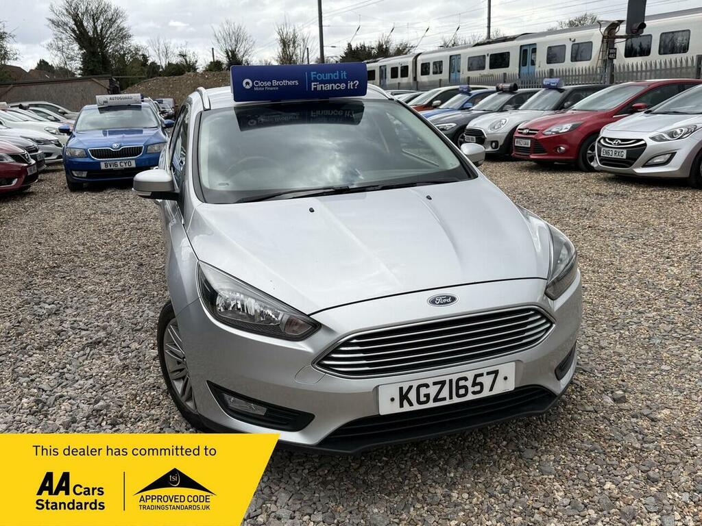 Ford Focus 1.5 Tdci Zetec Edition Euro 6 Ss KGZ1657 Silver
