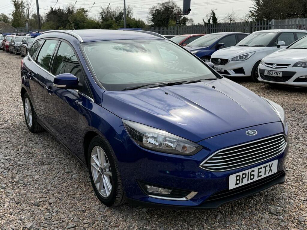 Ford Focus 1.5 Tdci Zetec Estate Euro 6 S BP16ETX Blue #5