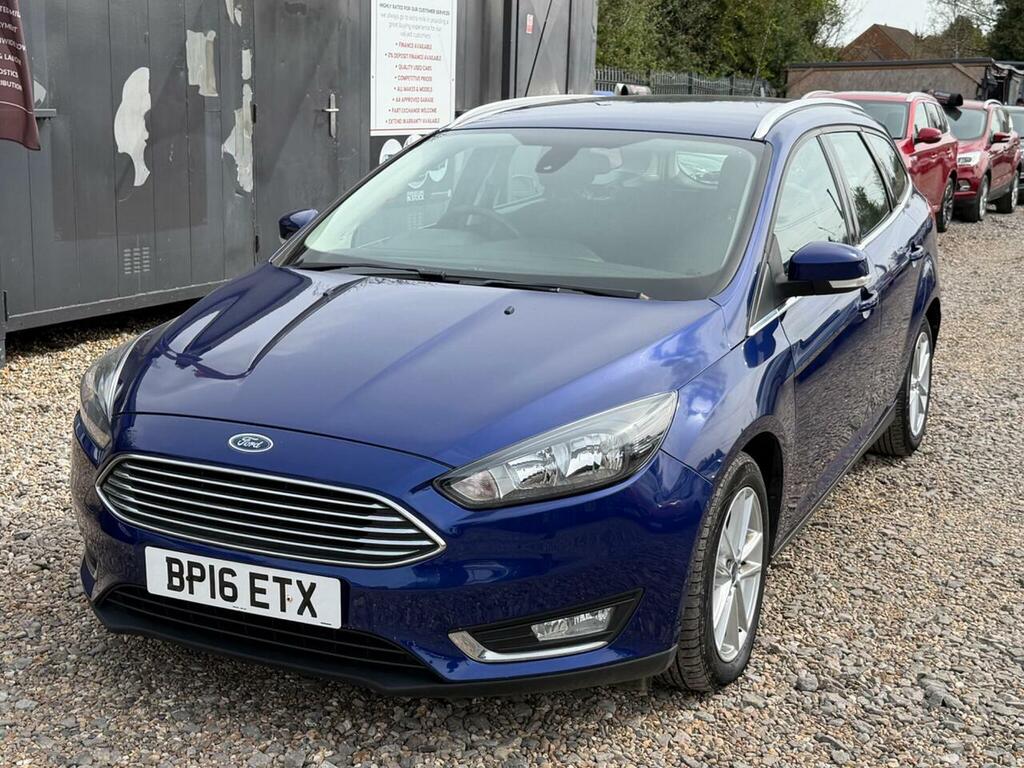 Ford Focus 1.5 Tdci Zetec Estate Euro 6 S BP16ETX Blue #3