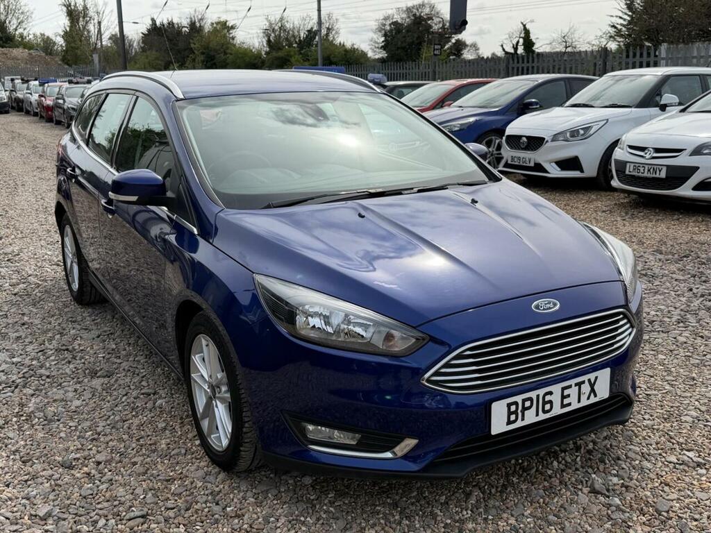 Ford Focus 1.5 Tdci Zetec Estate Euro 6 S BP16ETX Blue #6