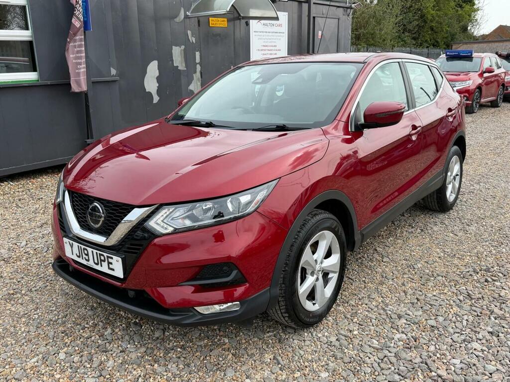Nissan Qashqai 1.3 Dig-t Acenta Premium Euro 6 Ss YJ19UPE Red #3