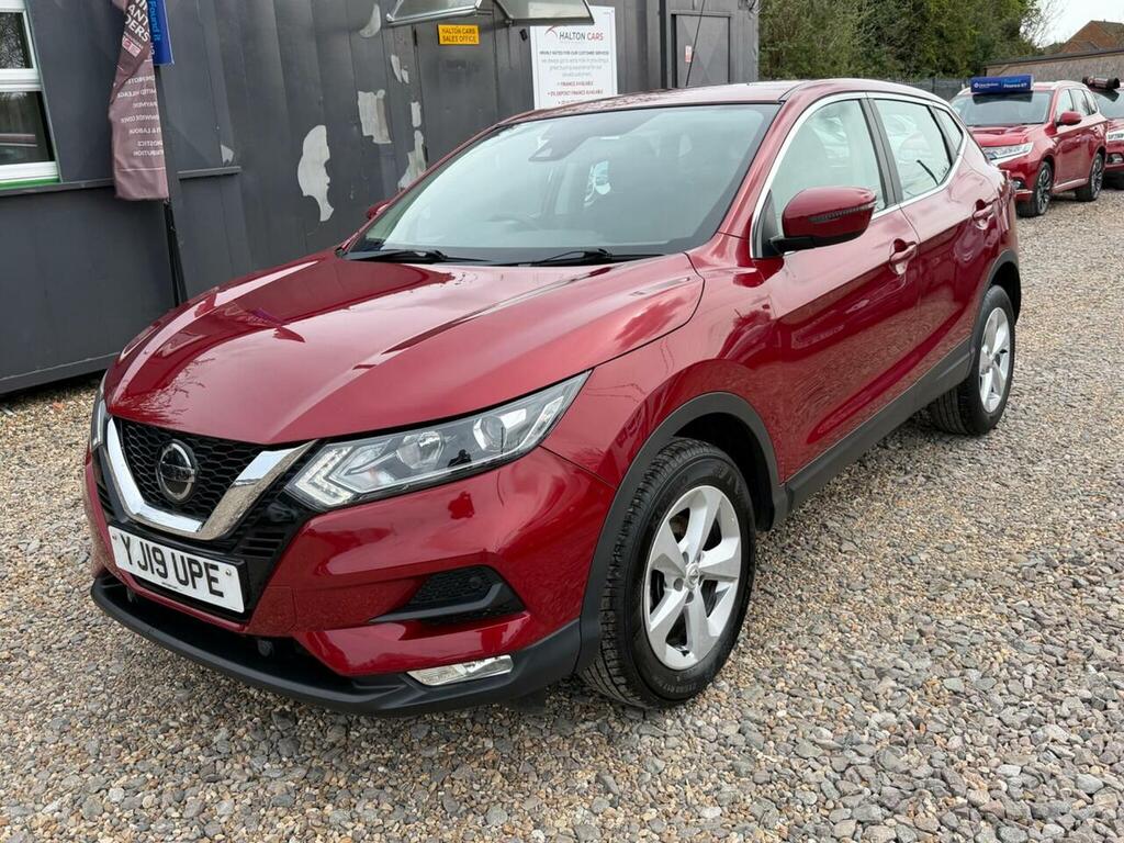 Nissan Qashqai 1.3 Dig-t Acenta Premium Euro 6 Ss YJ19UPE Red #6