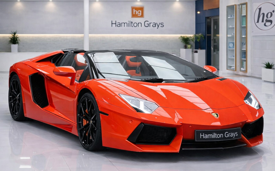 Lamborghini Aventador Petrol Orange