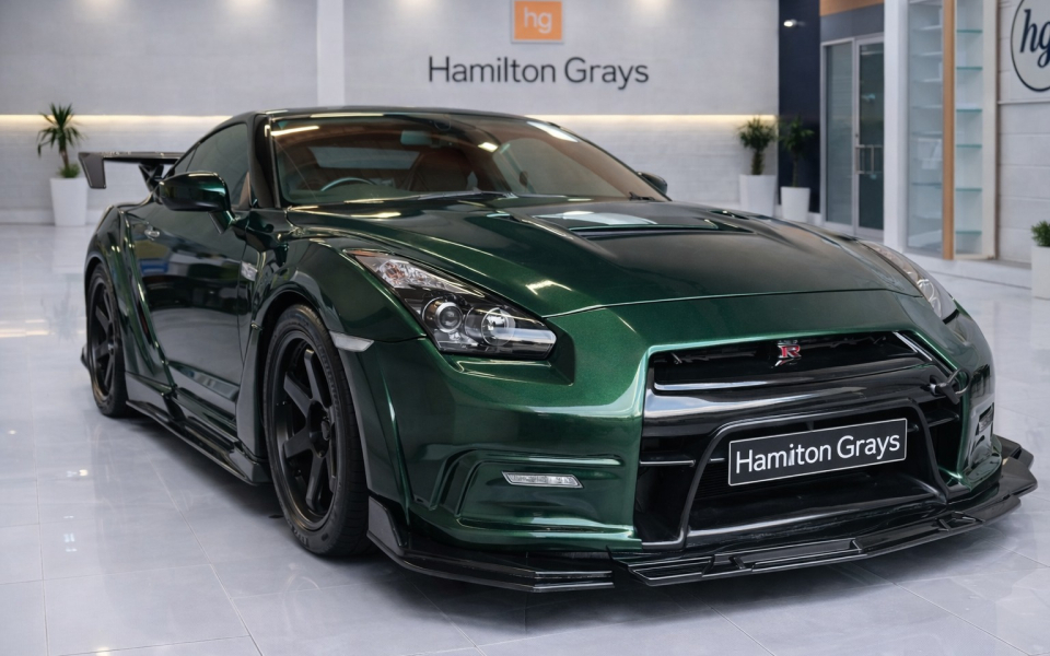 Nissan GT-R Petrol Green