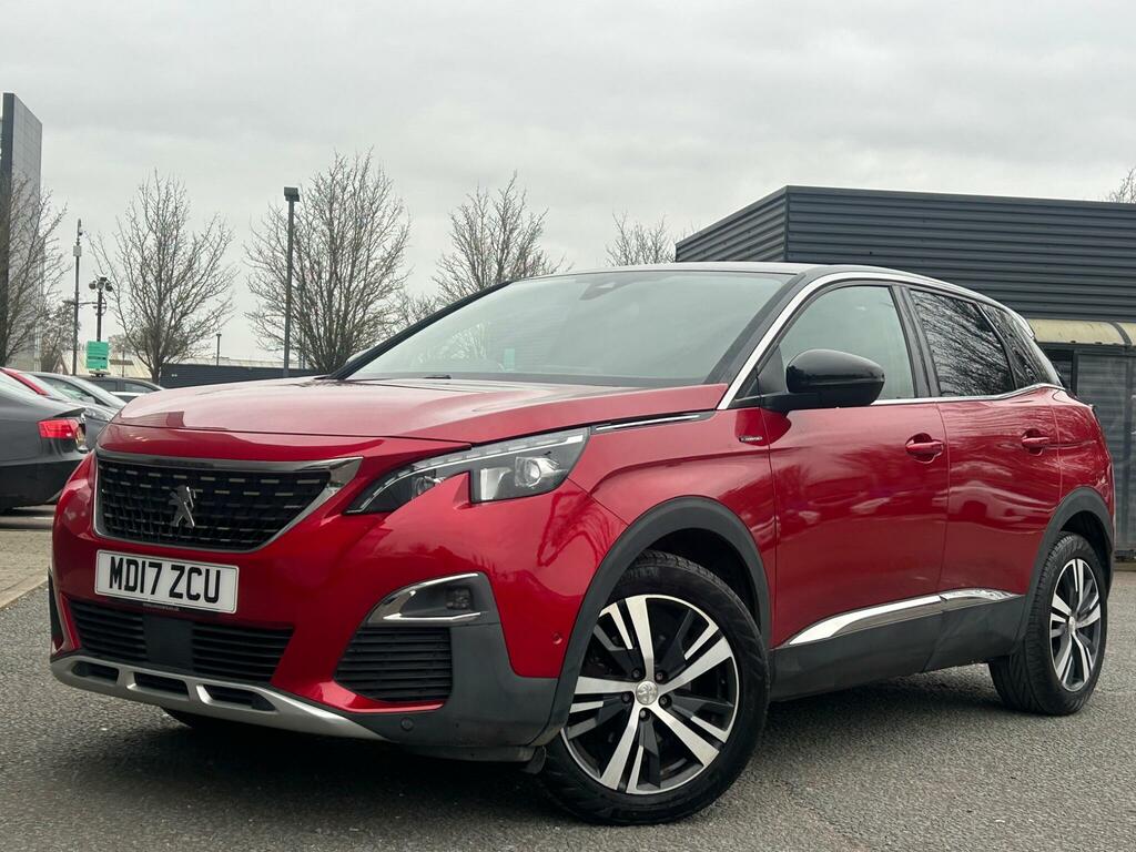 Peugeot 3008 1.2 Puretech Gt Line Euro 6 Ss MD17ZCU Red #3