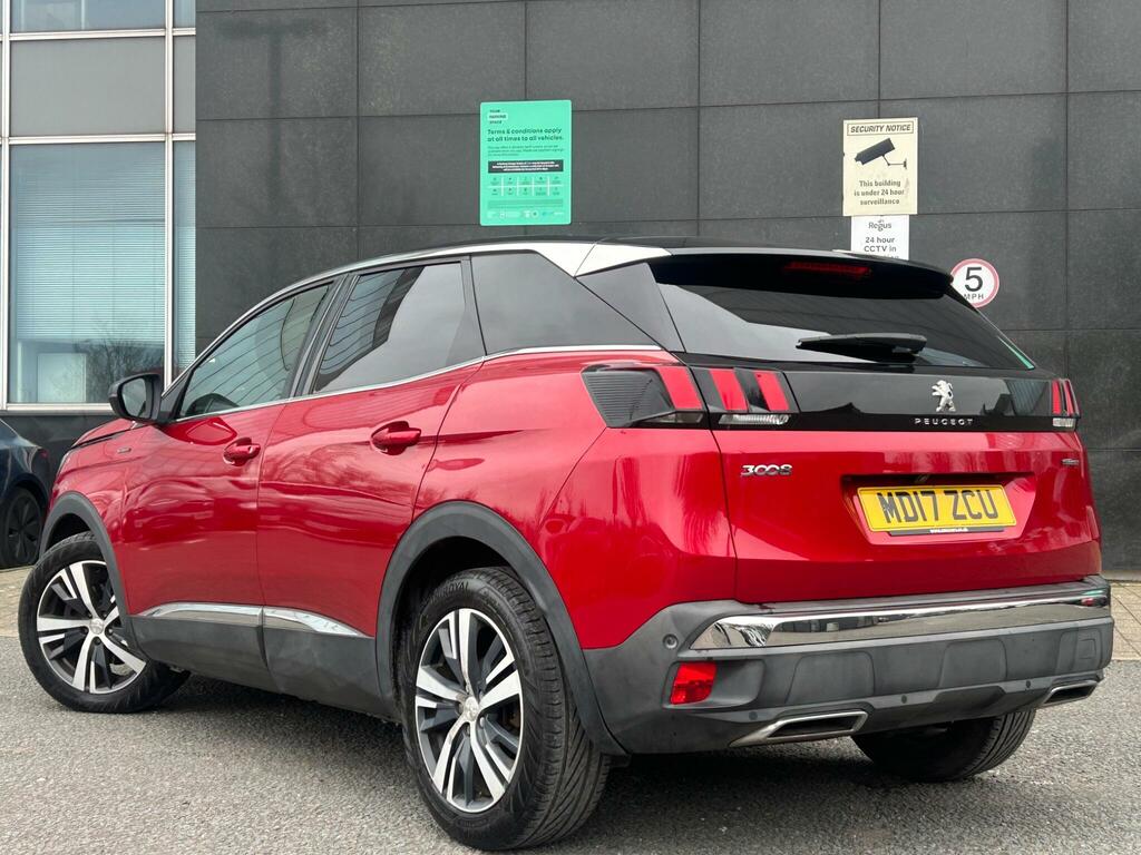 Peugeot 3008 1.2 Puretech Gt Line Euro 6 Ss MD17ZCU Red #4