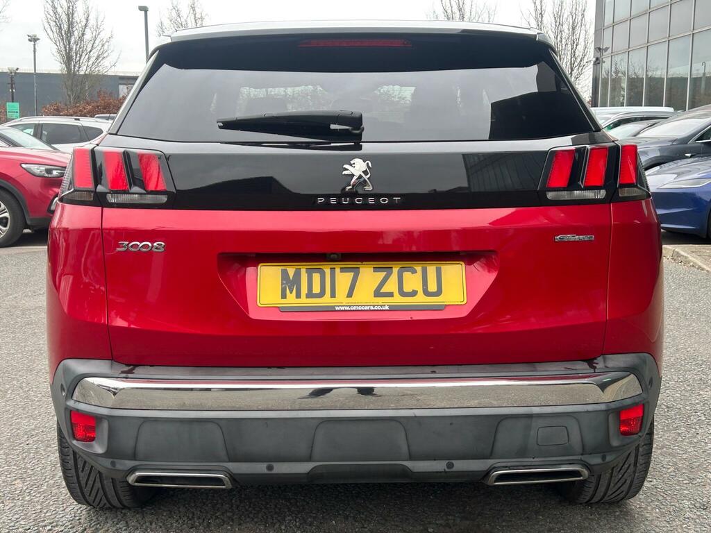 Peugeot 3008 1.2 Puretech Gt Line Euro 6 Ss MD17ZCU Red #6