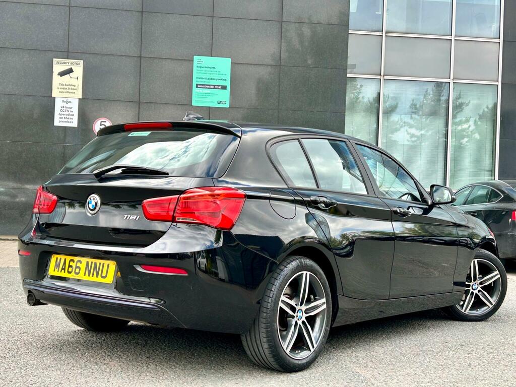 BMW 1 Series 1.5 118I Sport Euro 6 Ss Black #2