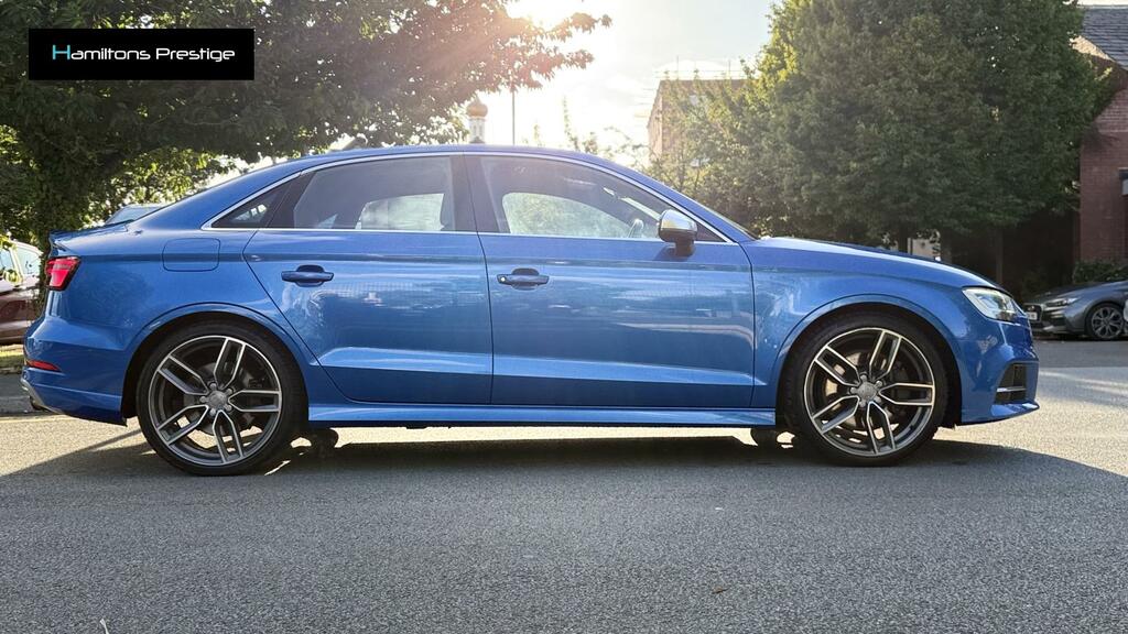 Audi S3 2.0 Tfsi Saloon S Tronic Quattro Euro 6 KU66YJN Blue #6