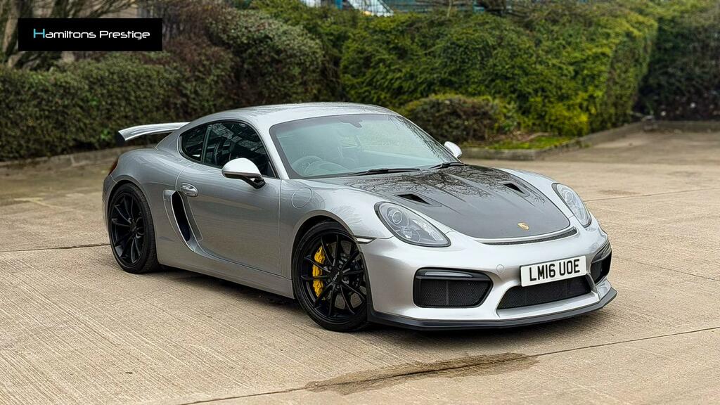 Porsche Cayman 3.8 981 Gt4 Coupe Euro 6 385 Ps Silver