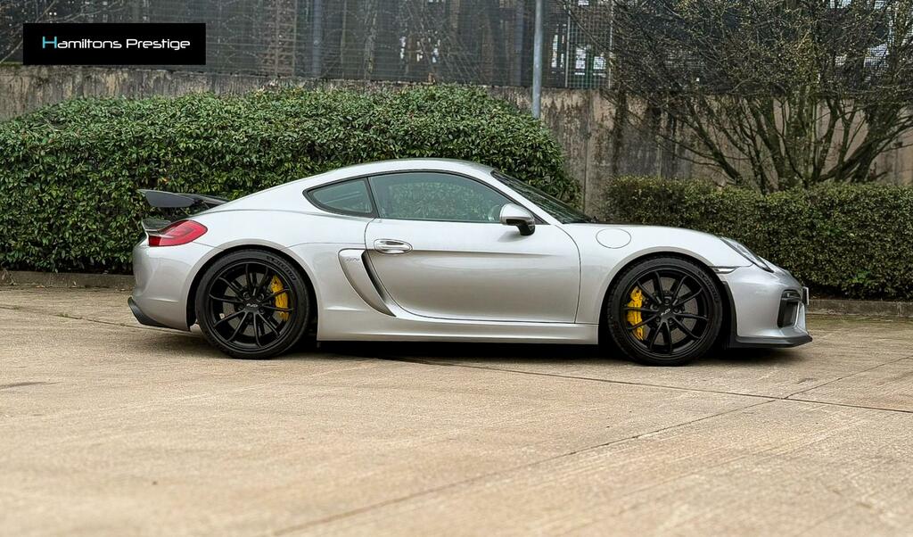 Porsche Cayman 3.8 981 Gt4 Coupe Euro 6 385 Ps Silver #3