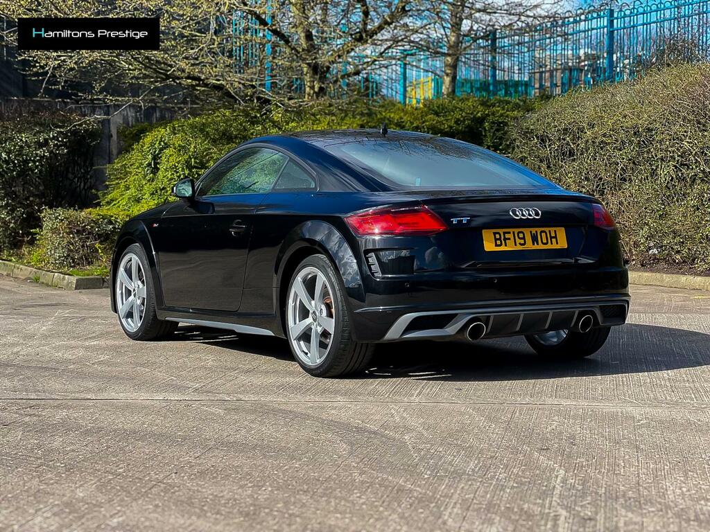 Audi TT 2.0 Tfsi 40 S Line Coupe S Tronic Euro ND18EYV Black #3