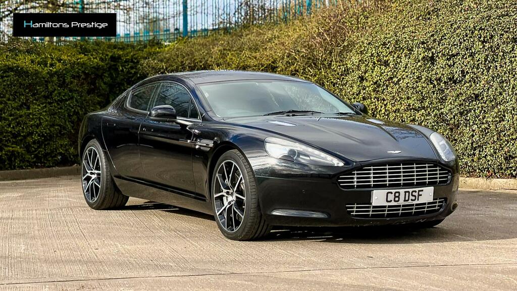 Aston Martin Rapide 6.0 V12 Saloon T-tronicii Euro 5 470 B Black