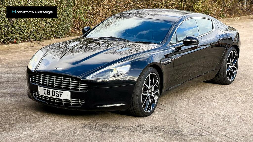 Aston Martin Rapide 6.0 V12 Saloon T-tronicii Euro 5 470 B Black #4