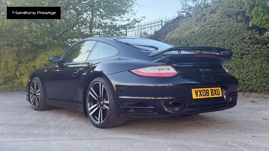 Porsche 911 3.6 997 Turbo Coupe Tiptronic S Awd 32 Black #4