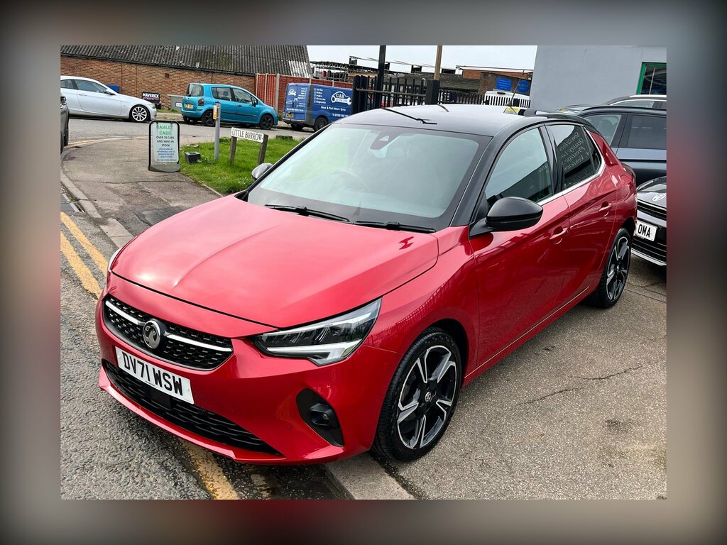Vauxhall Corsa 1.2 Elite Edition Hatchback Euro DV71WSW Red #3