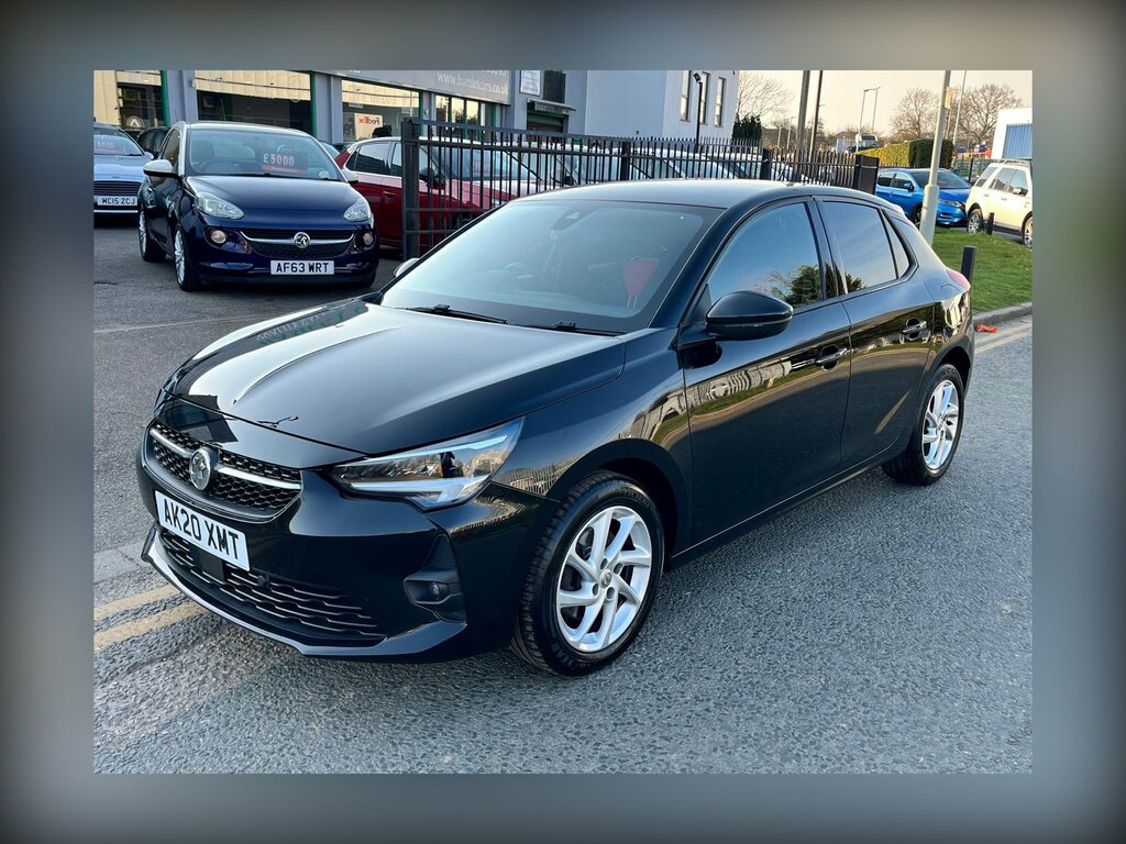 Vauxhall Corsa 1.2 Turbo Sri Premium Hatchback AK20XMT Black #2