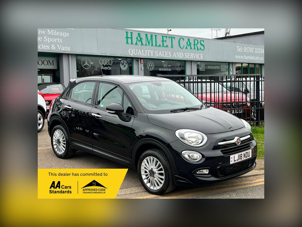 Fiat 500X 1.4 Multiair Pop Star Suv Dct Euro 6 S Black