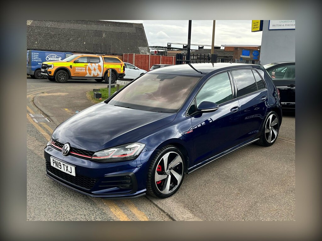 Volkswagen Golf 2.0 Tsi Gti Performance Hatchback Manua PN19TXJ Blue #3