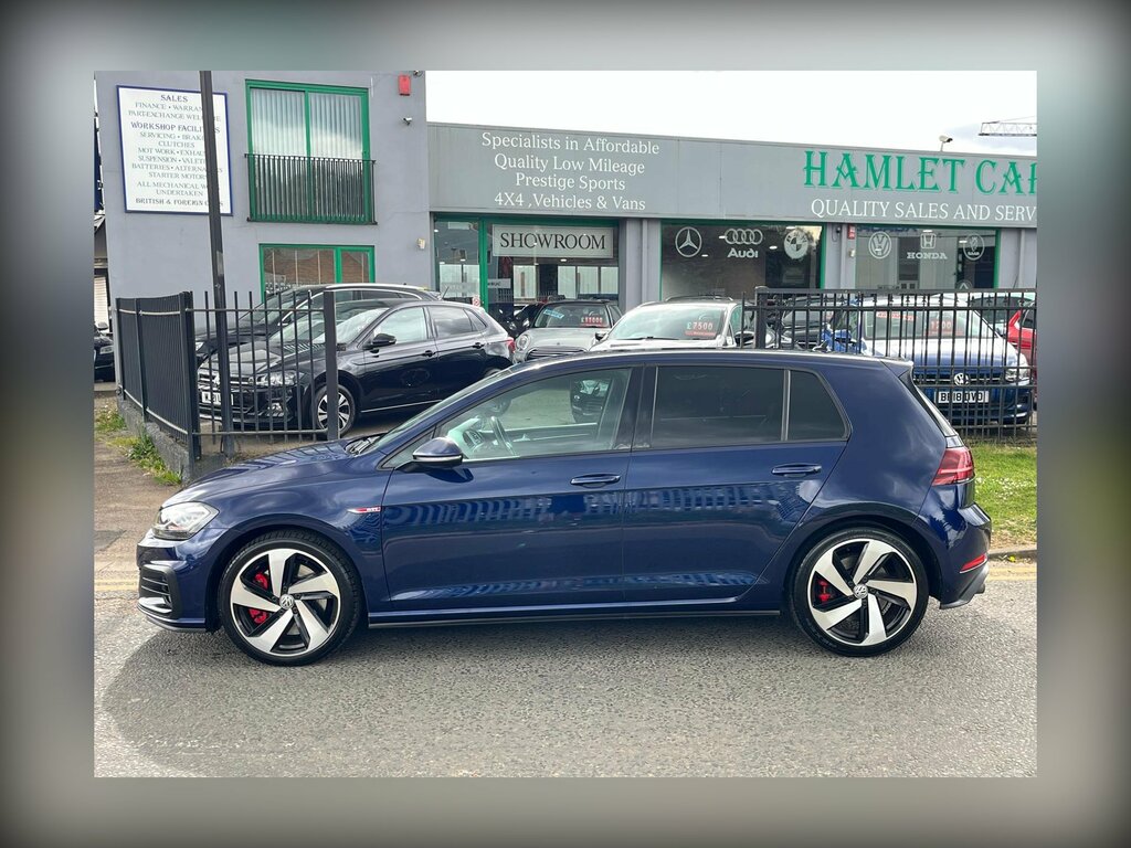 Volkswagen Golf 2.0 Tsi Gti Performance Hatchback Manua PN19TXJ Blue #2
