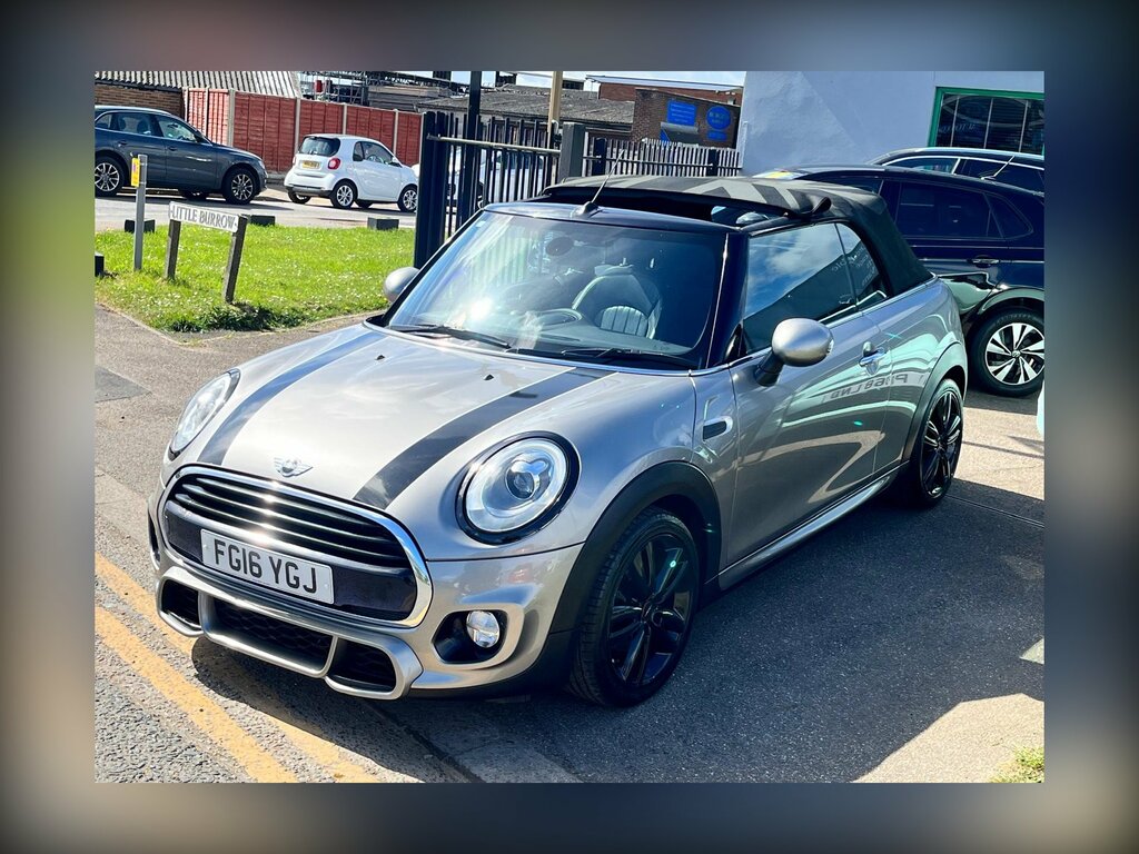 Mini Convertible 1.5 Cooper Convertible Euro 6 S FG16YGJ Silver #3