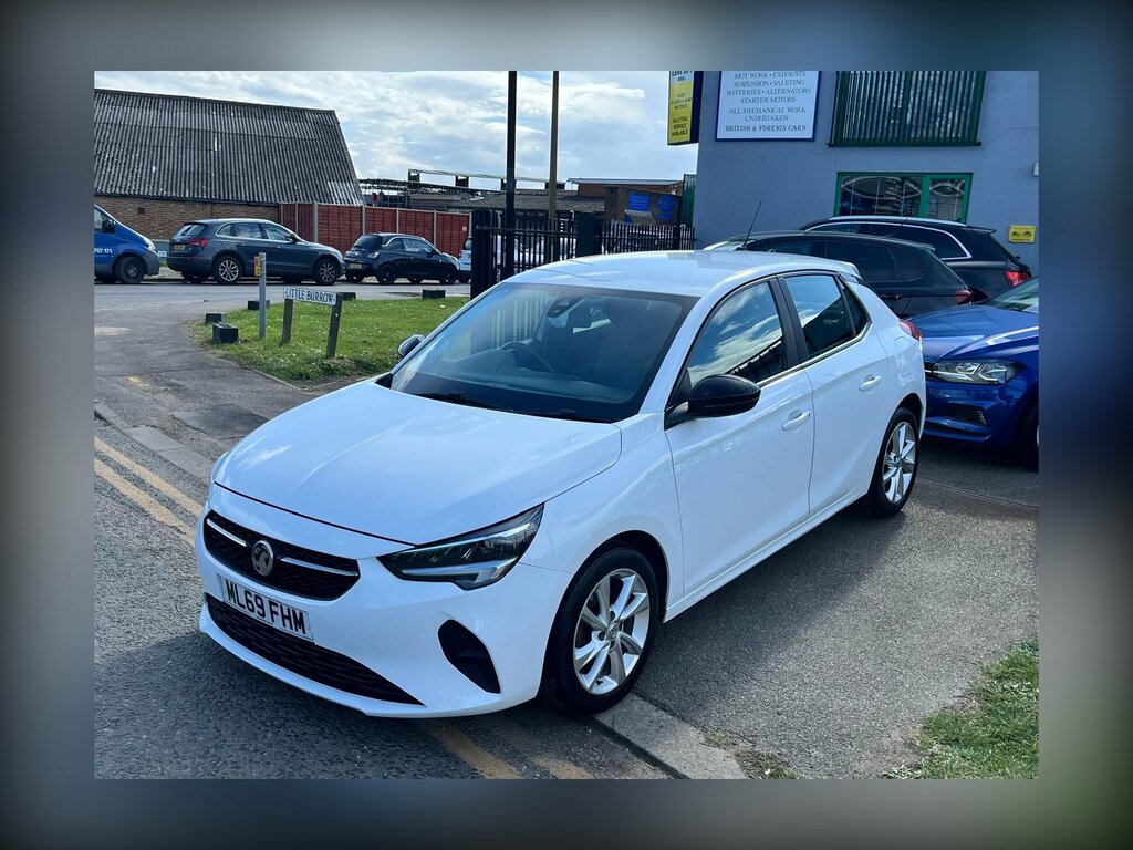 Vauxhall Corsa 1.2 Se Hatchback Euro 6 75 Ps ML69FHM White #2