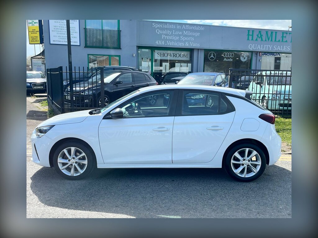Vauxhall Corsa 1.2 Se Hatchback Euro 6 75 Ps White