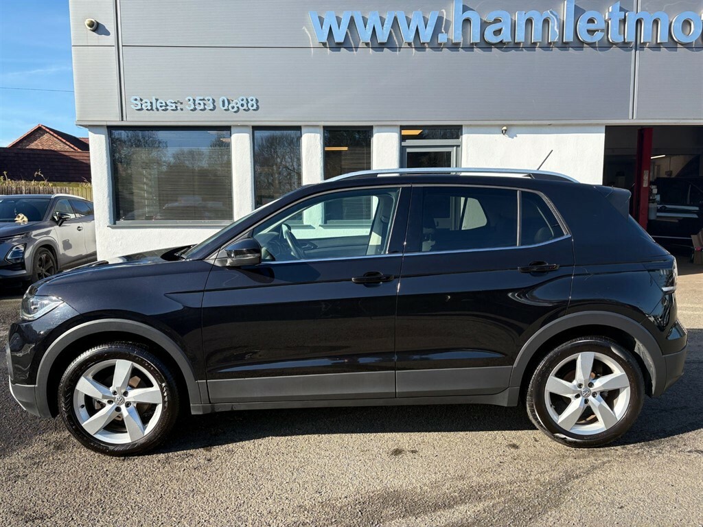 Volkswagen T-Cross 1.0 L 1.0 Tsi Sel Dsg Euro 6 Ss GH19TXA Black #2