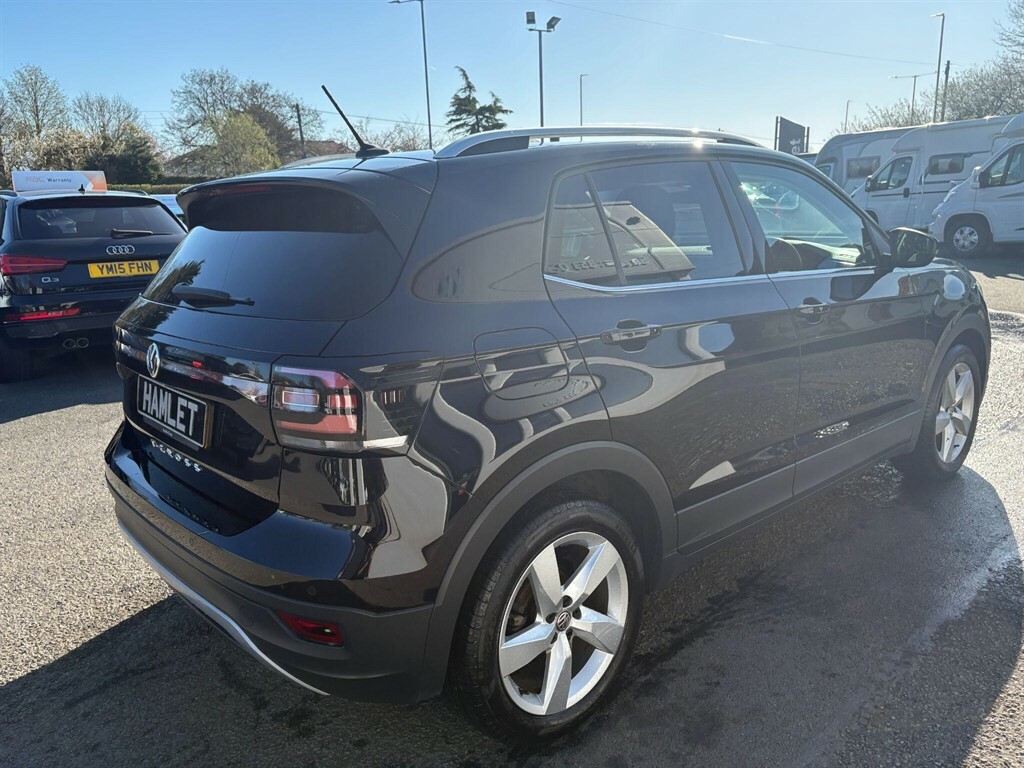 Volkswagen T-Cross 1.0 L 1.0 Tsi Sel Dsg Euro 6 Ss GH19TXA Black #5